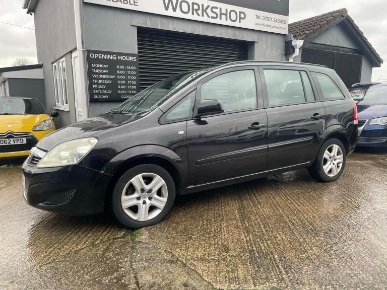2010 Vauxhall Zafira Exclusive Mpv Petrol Manual