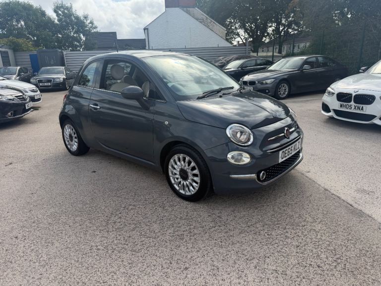 2016 Fiat 500 lounge 1.2 manual grey 