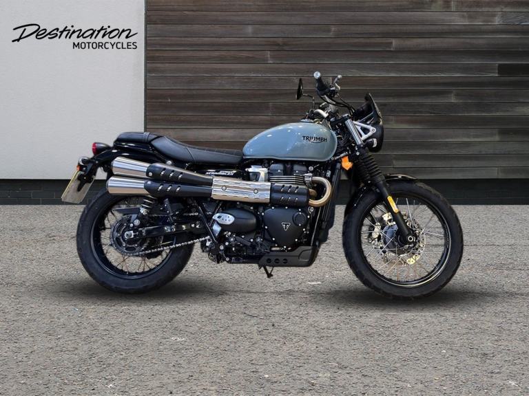 2021 Triumph STREET SCRAMBLER grey 6 Speed