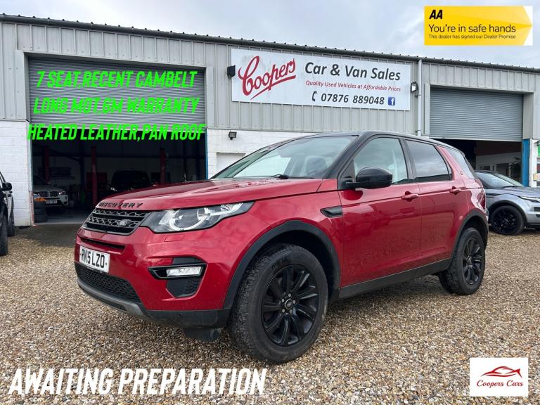 2015 Land Rover Discovery Sport 2.2 SD4 SE Tech 5dr ESTATE DIESEL Manual