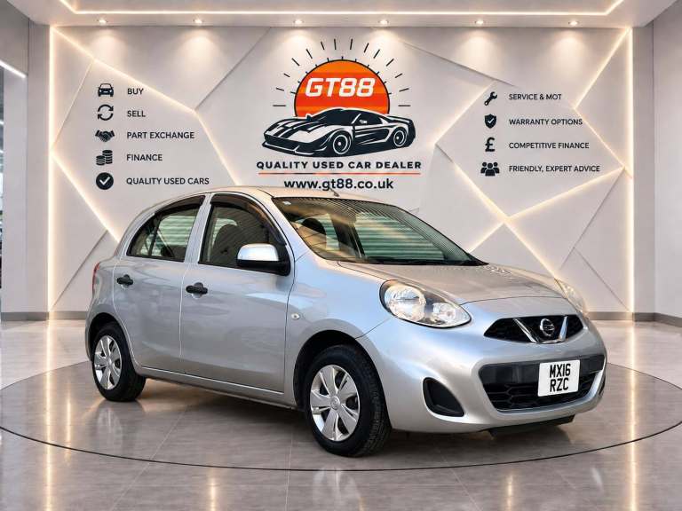 Nissan Micra 2016 Nissan Micra 1.2 Acenta Hatchback CVT Hatchback Petrol Automatic