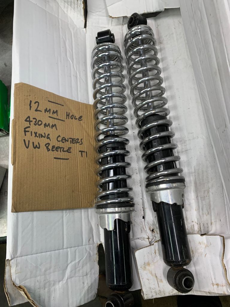 VW beetle shocks