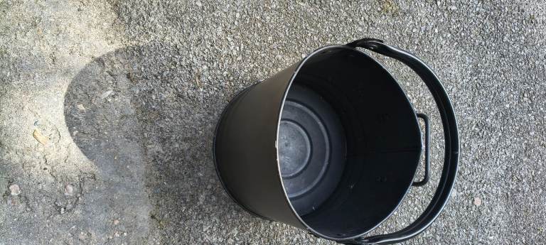 Coal bucket and shovels