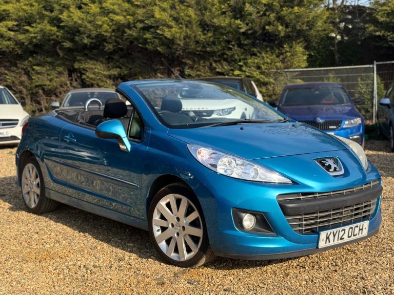 2012 Peugeot 207 1.6 HDi 112 GT 2dr CONVERTIBLE DIESEL Manual