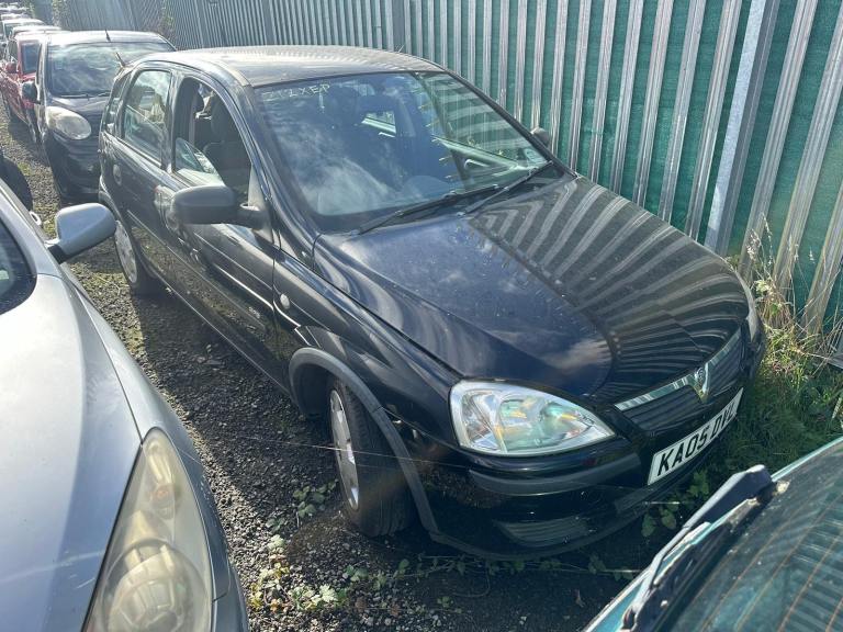 2005 VAUXHALL CORSA B BLACK SPARES BREAKING PARTS