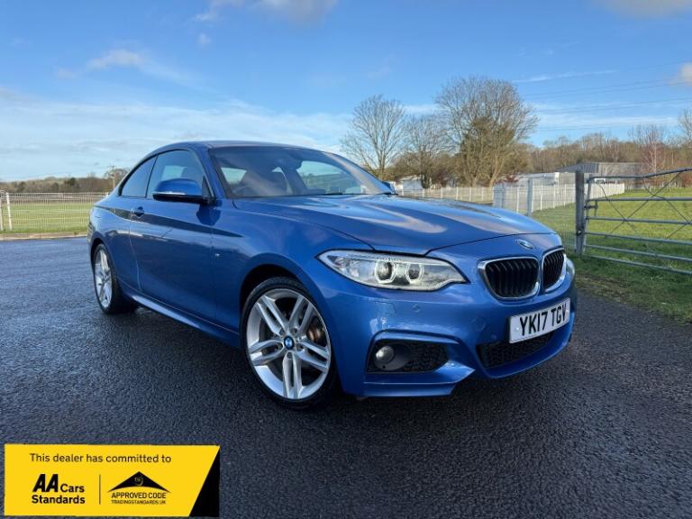 2017 BMW 2 Series 218d [150] M Sport 2dr [Nav] HEATED SEATS VERY NICE EXAMPLE  COUPE Diesel Manual