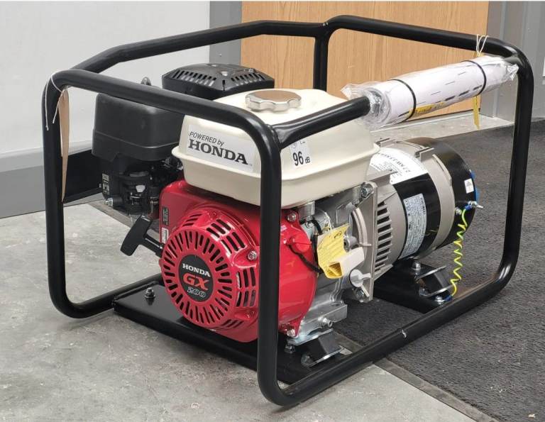 Honda GX200 Petrol Generator 6.5Hp 3.5Kva | Full Frame & Rear Sockets