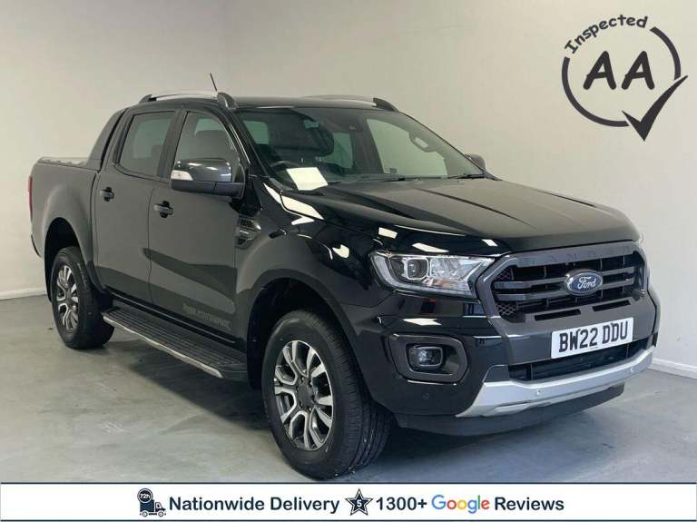 2022 Ford Ranger 2.0 EcoBlue Wildtrak Auto 4WD Euro 6 (s/s) 4dr PICK UP Diesel Automatic