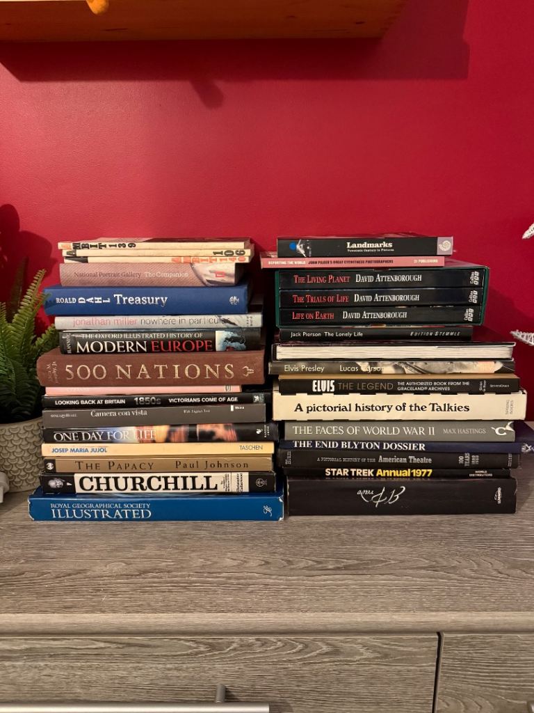 Bundle of 30+ of Books – Art, Photography, History, Nature, and More