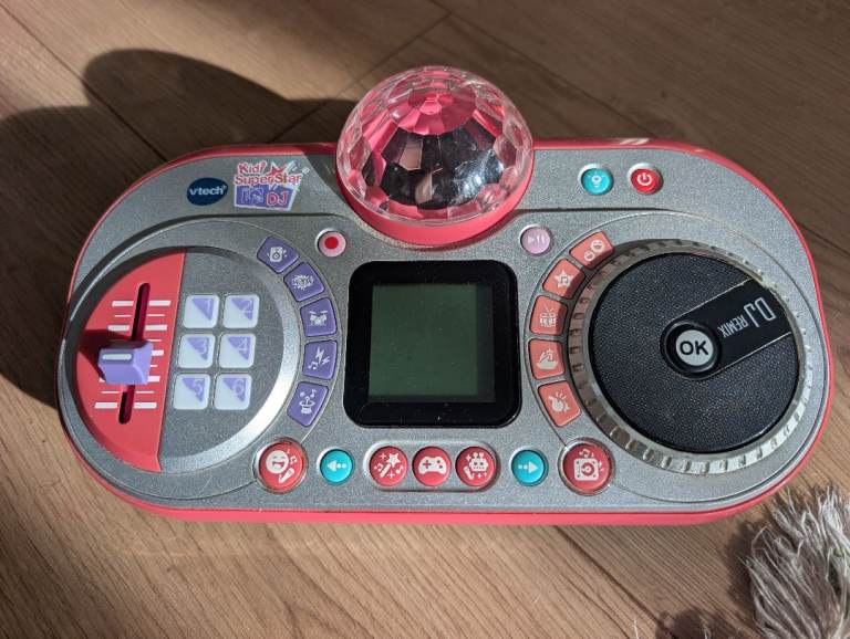 VTech Kidi Super Star DJ Mixer – Pink, Good Condition, £5.00 for Sale