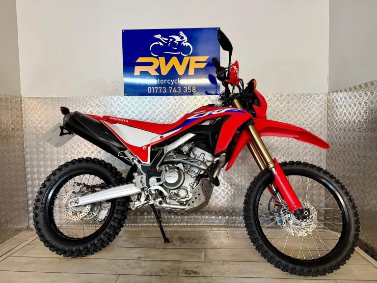 HONDA CRF 300 L, 2021, EXCELLENT COND, ONLY 1,424 MILES, 2 OWNERS, FSH