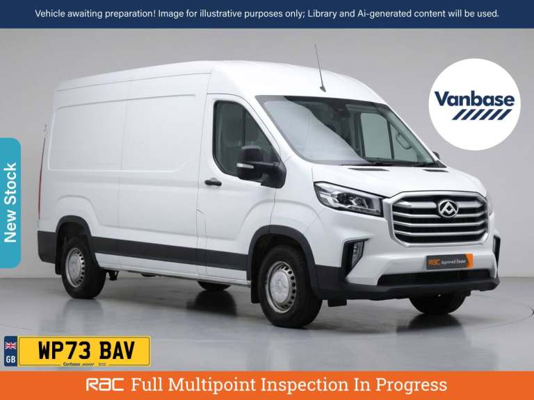 2023 Maxus Deliver 9 2.0 D20 Panel Van 5dr Diesel Manual FWD L3 H2 Euro 6 (s/s) (163 ps) Panel Va...