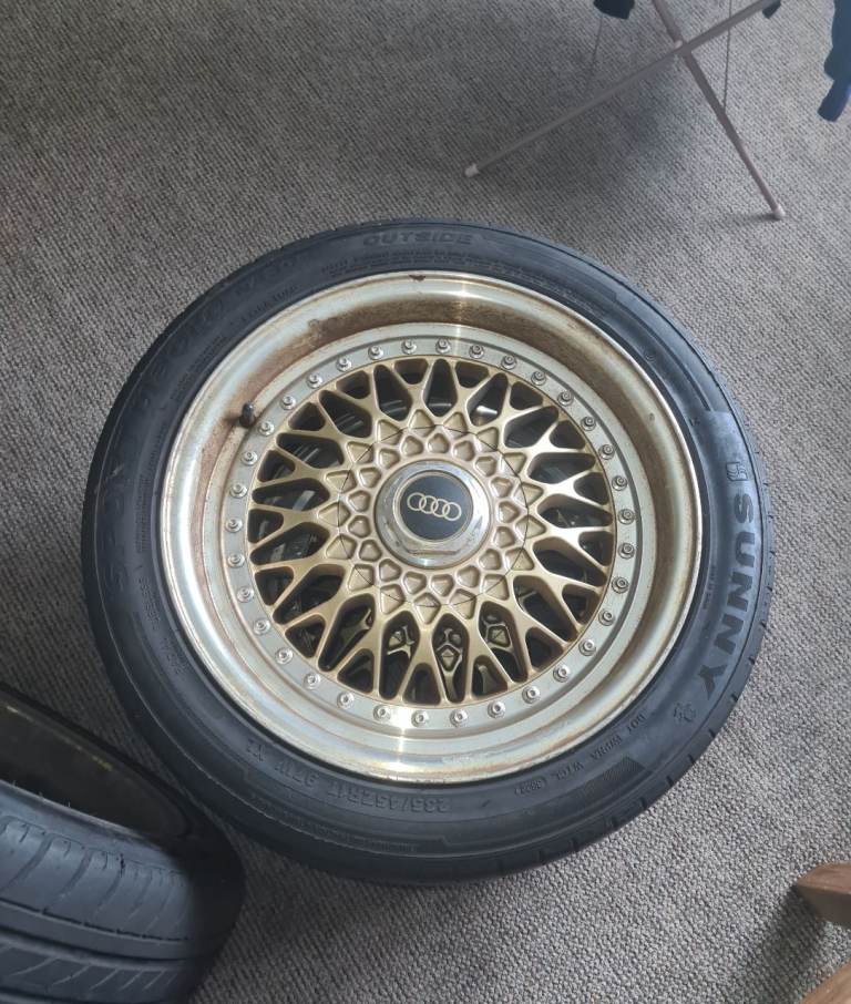 Audi/VW BBS Alloys with tyres