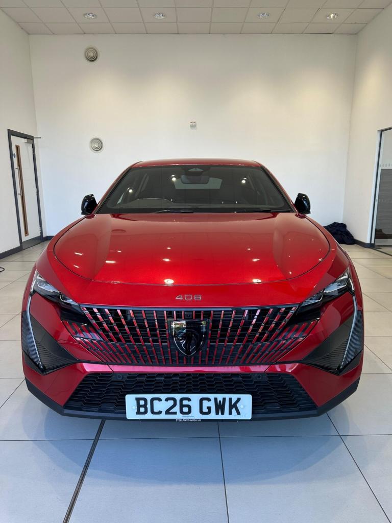 2026 Peugeot 408 1.6 Plug-in Hybrid 225 GT 5dr e-DSC7 HATCHBACK PETROL/ELECTRIC Automatic