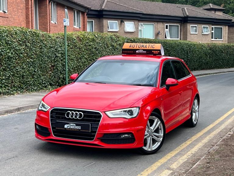 Audi A3 2.0 TDI S line Sportback S Tronic Euro 6 (s/s) 5dr (Nav) Diesel Automatic