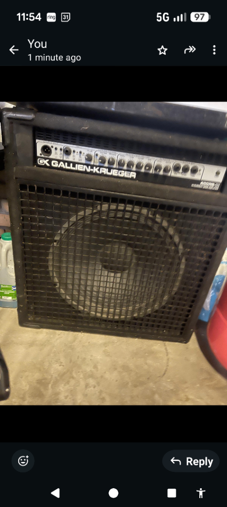 Gallien Kruger Bass Amp 