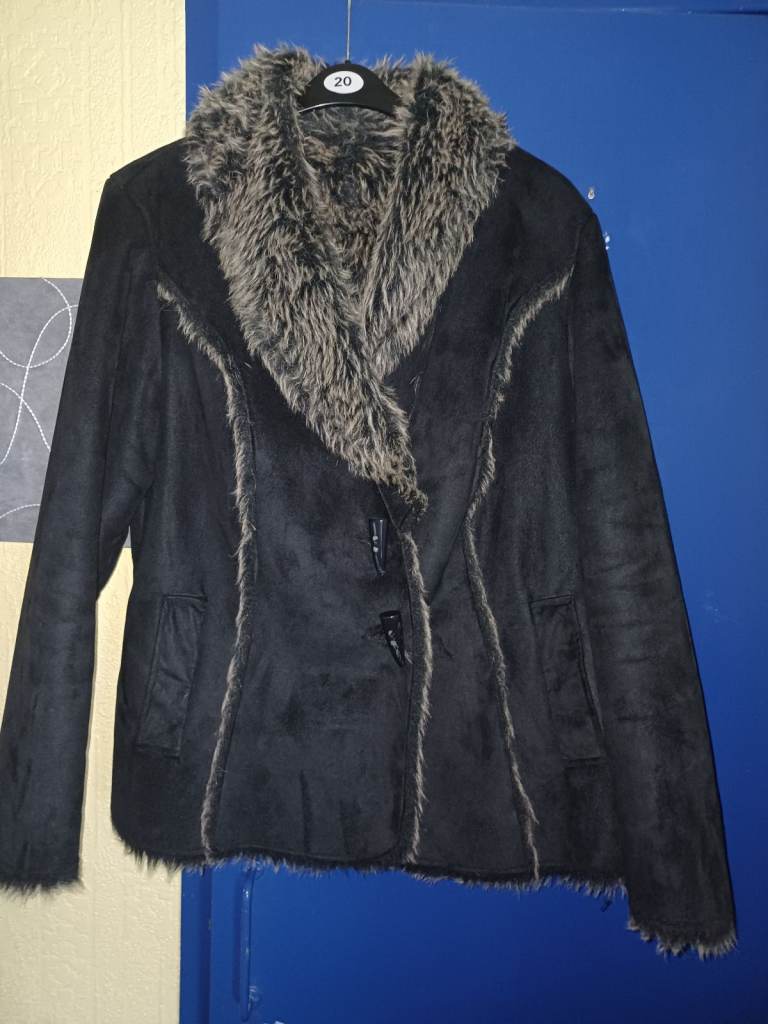 REDUCED!!!! Suede look jacket