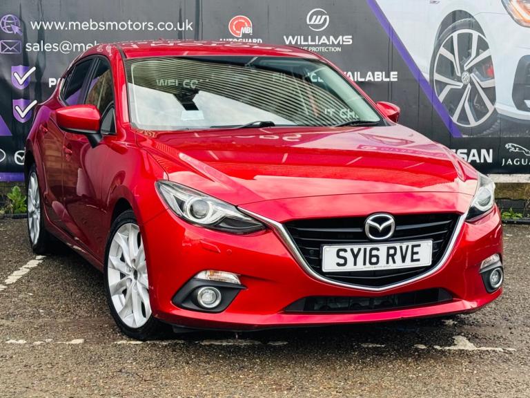 2016 Mazda Mazda3 2.0 SKYACTIV-G Sport Nav Euro 5 (s/s) 5dr HATCHBACK Petrol Manual