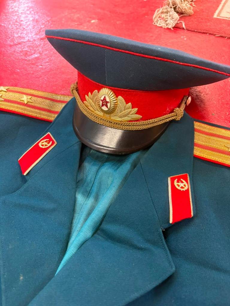 Vintage Cold War Era Full Soviet Parade Uniform Worn by a Lieutenant Colonel Russia Russian