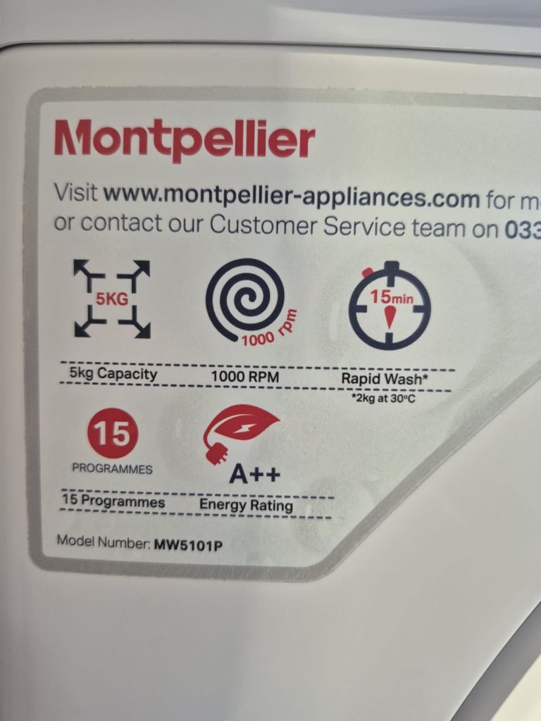 Montpellier Washing Machine- CAN DELIVER!