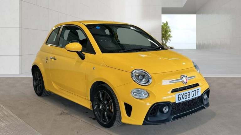 2018 Abarth 595 2018 68-Reg Abarth 595 1.4 T-Jet 145bhp,Giallo Modena Yellow,33,000 Miles!! HATCH...