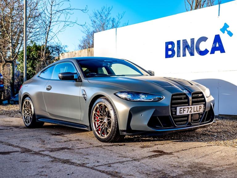 2022 BMW M4 3.0 BiTurbo Competition Steptronic M xDrive Euro 6 (s/s) 2dr COUPE Petrol Automatic