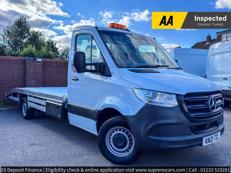 2021 Mercedes-Benz Sprinter 2.0 315 CDI Progressive RWD L3 Euro 6 (s/s) 2dr CHASSIS CAB Diesel Ma...