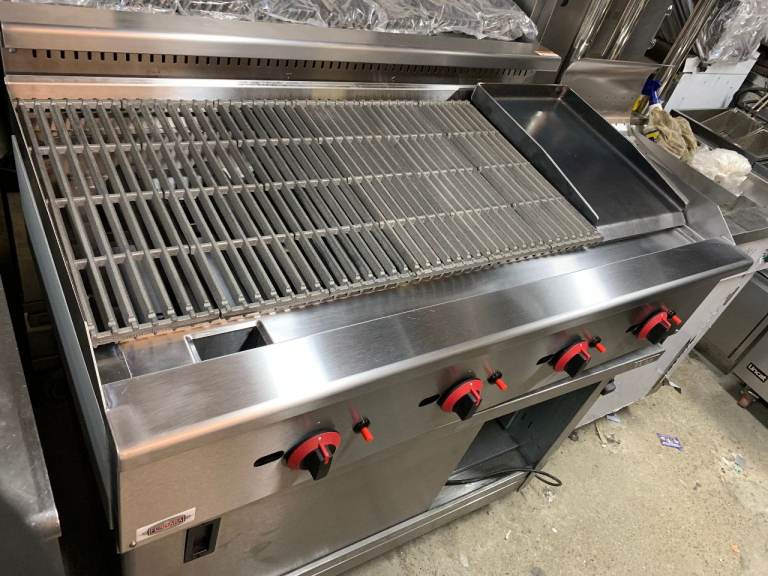 NEW GAS BBQ KEBAB CHARCOAL FLAME  GRILL  CATERING COMMERCIAL CAFE RESTAURANT TAKE AWAY SHOP