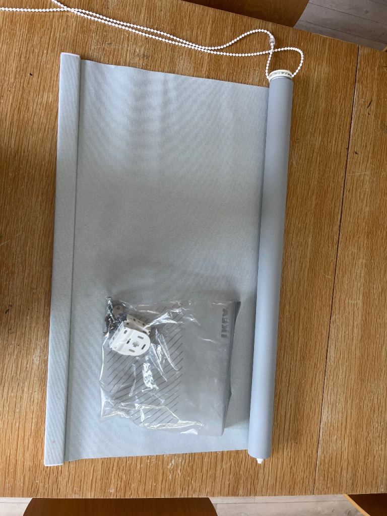 Blue  blind to fit window 71x99cm or 28x39 inch  