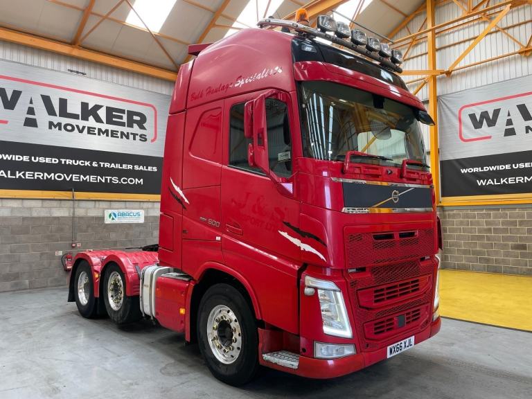VOLVO FH 500 VERSION 4 GLOBETROTTER XL *EURO 6* 6X2 TRACTOR UNIT -2016- WX66 XJL