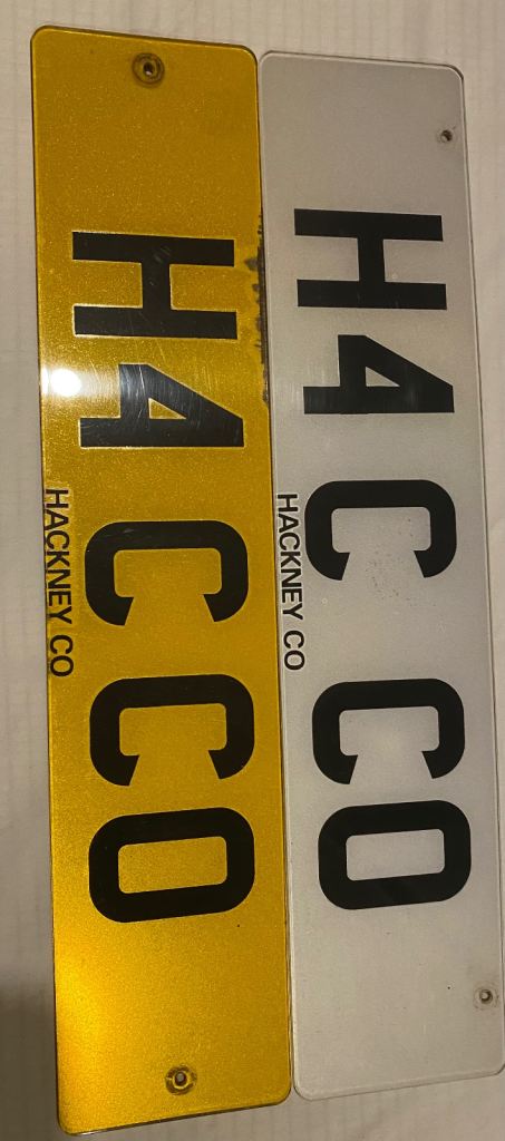 Number Plate For Sale      H4CCO