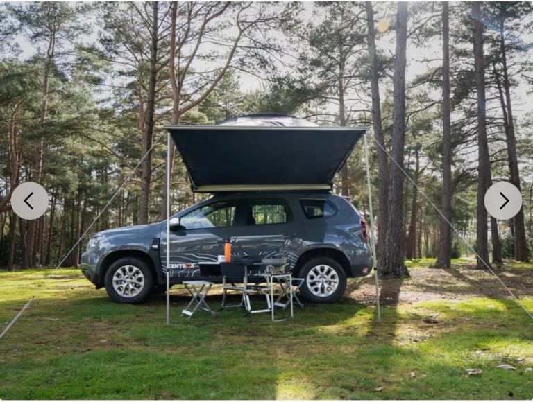 Side awning by Tentbox