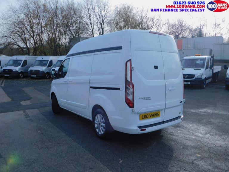 2022 Ford Transit Custom 2.0 EcoBlue 130ps High Roof Limited Van Auto PANEL VAN DIESEL Automatic