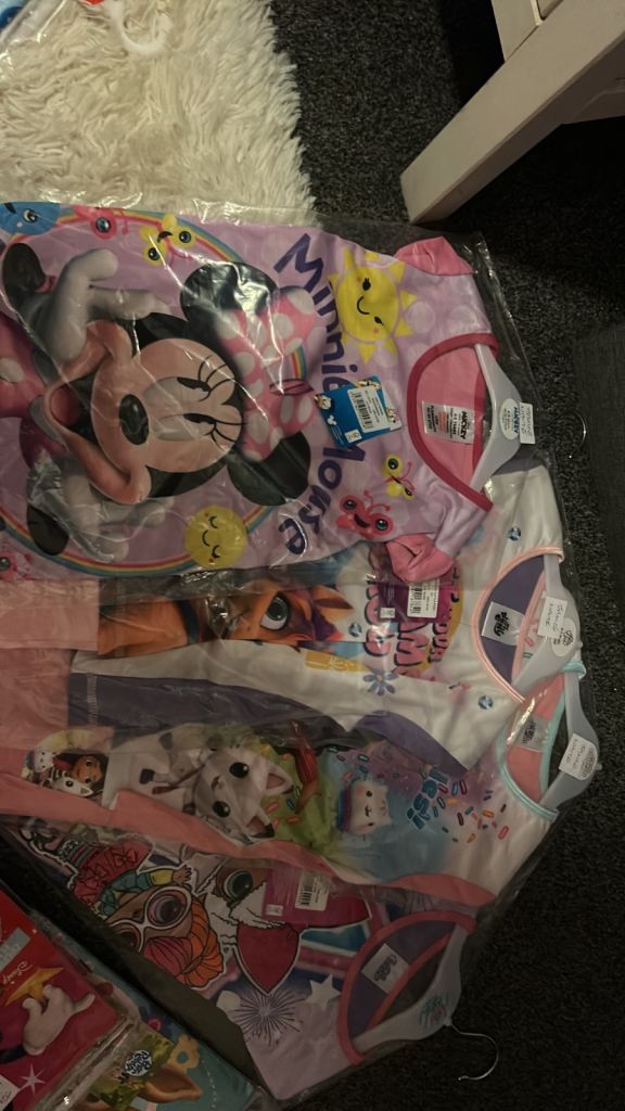 image for Brand new girls pjs age 4/5