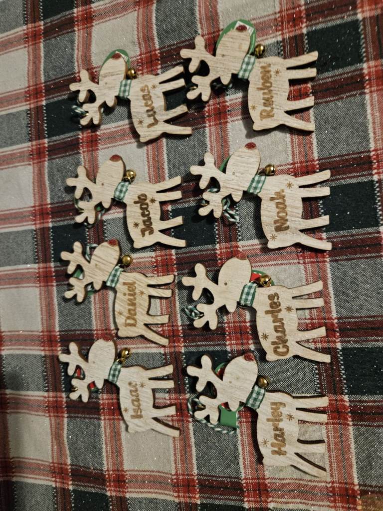 Personalised reindeers