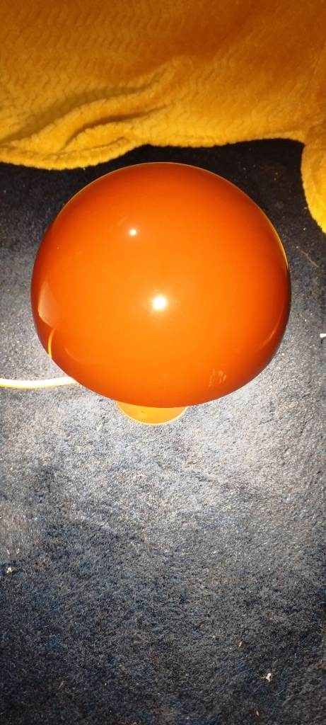 #Touch opratered #1970s Space Age mushroom table lamp# collectable # hobbies #