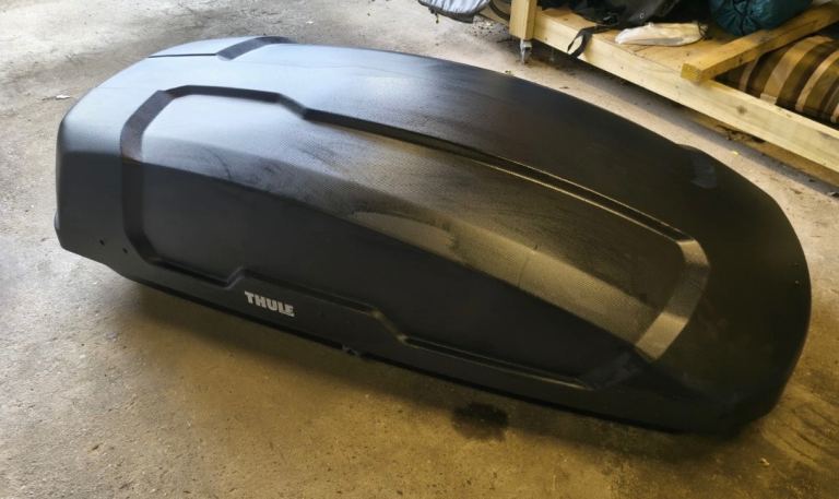 Thule Force XT M Roof Box (approx. 400L) DualSide Opening, PowerClick, 2 Keys
