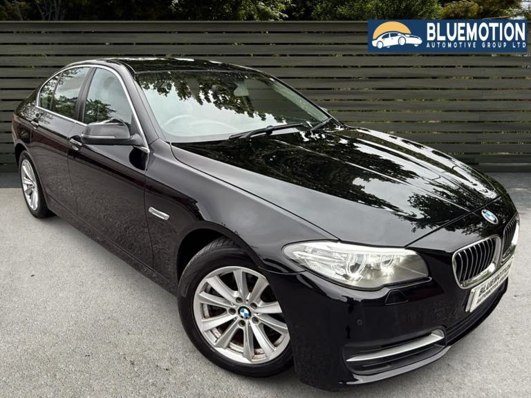 ✿2014/14 BMW 5 Series 520d SE 4dr, Black ✿GREAT SPEC ✿NICE EXAMPLE✿