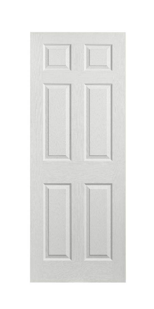 White internal door