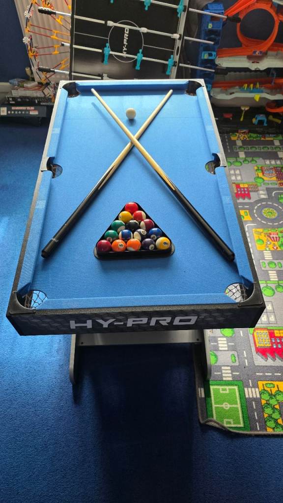 Hy-Pro 12-in-1 Multi Games Table – Good Condition, All Accessories