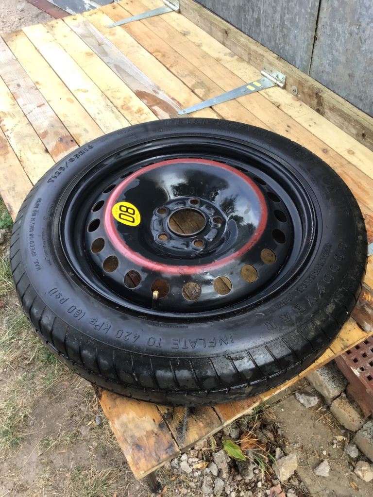 Space saver wheel.