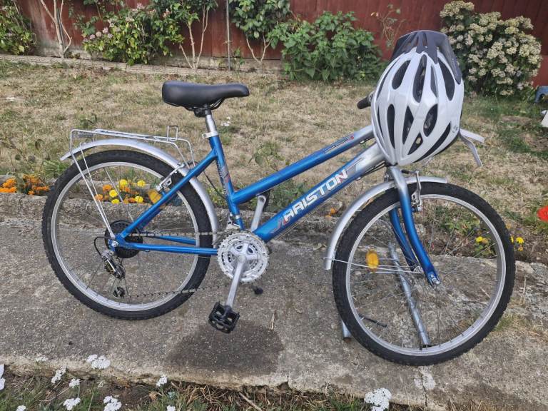 GIRLS TEENAGER YOUTH ARISTON 24 INCH WHEELS 15 INCH FRAME 18 SPEED BIKE BICYCLE