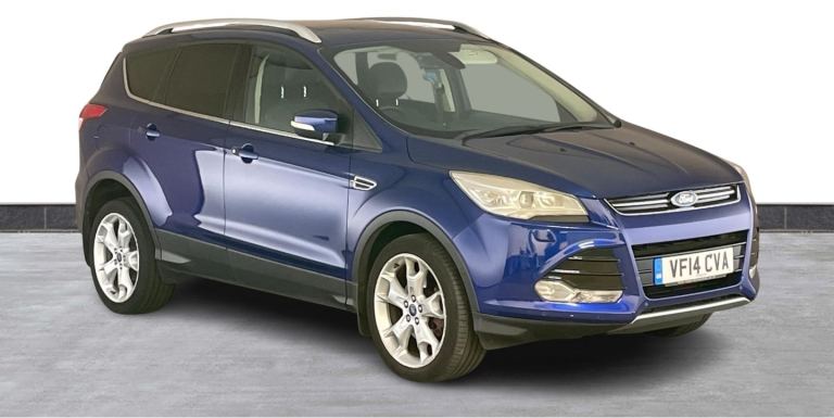 2014 Ford Kuga 2.0 TDCi Titanium X 5dr ++ PANROOF / LEATHER / 9 SERVICES / CAMBELT ++ HATCHBACK D...