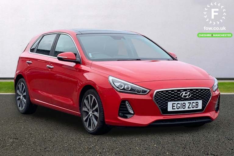 2018 Hyundai i30 1.6 CRDi Premium SE 5dr HATCHBACK DIESEL Manual