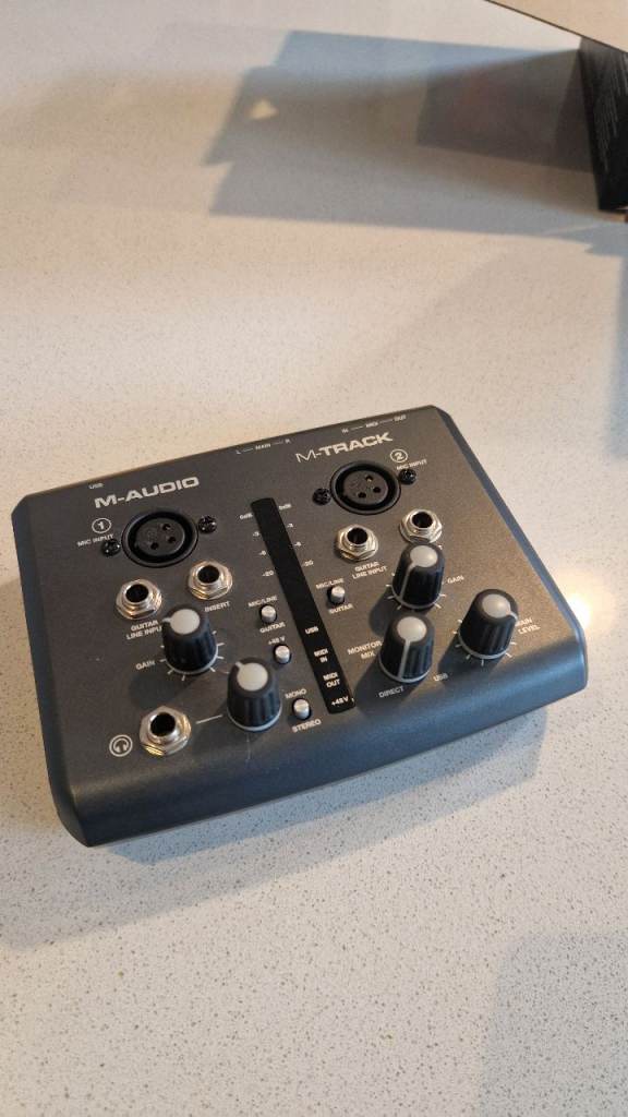 M-Audio M-Track Audio Interface – As Good As New