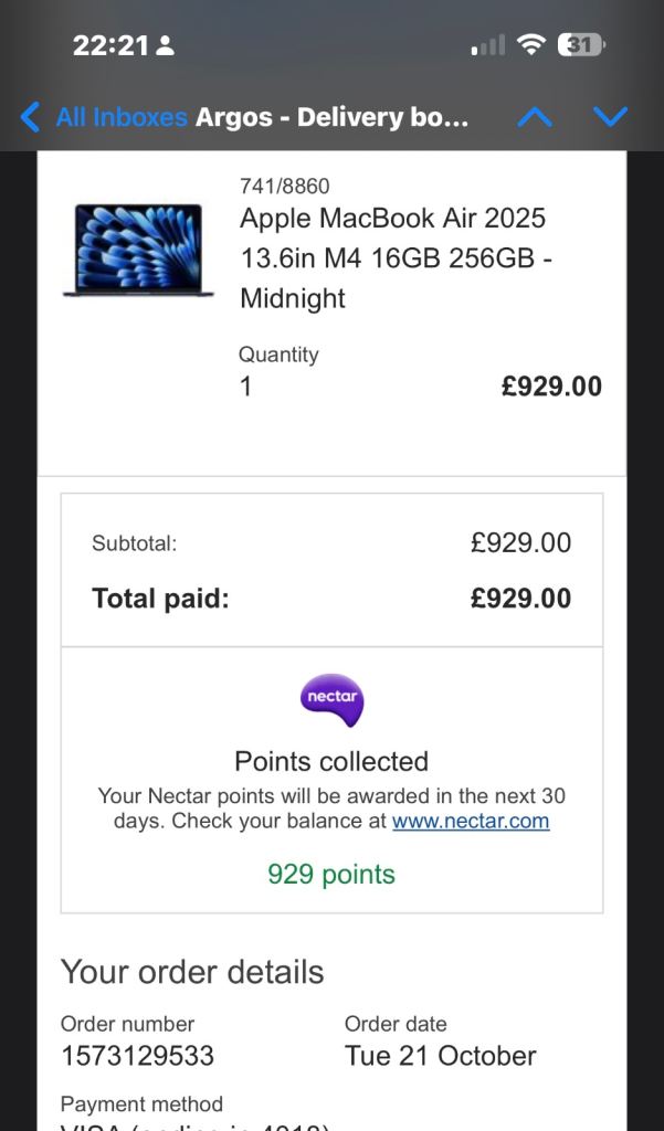 Apple MacBook Air 16GB