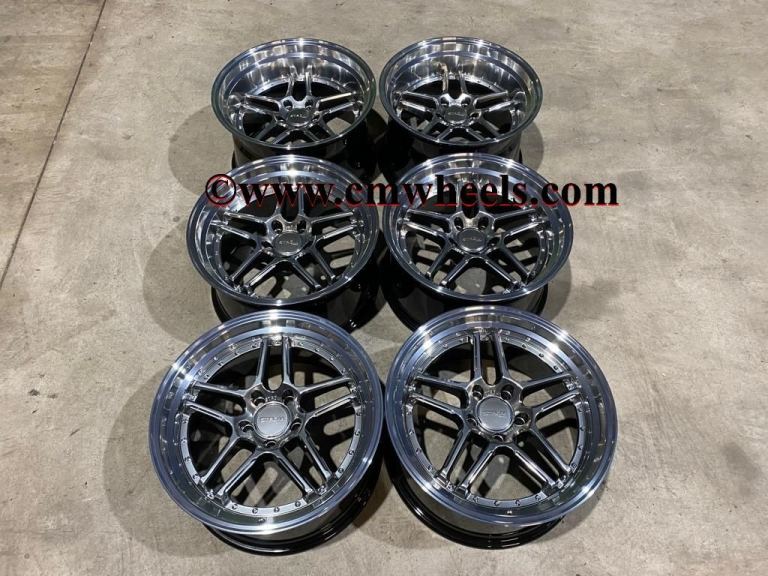 18" Inch Strom DS05 Drift Alloy Wheels 5x114.3 Nissan silvia skyline RX7 MX5 R32 R33 lexus IS200 