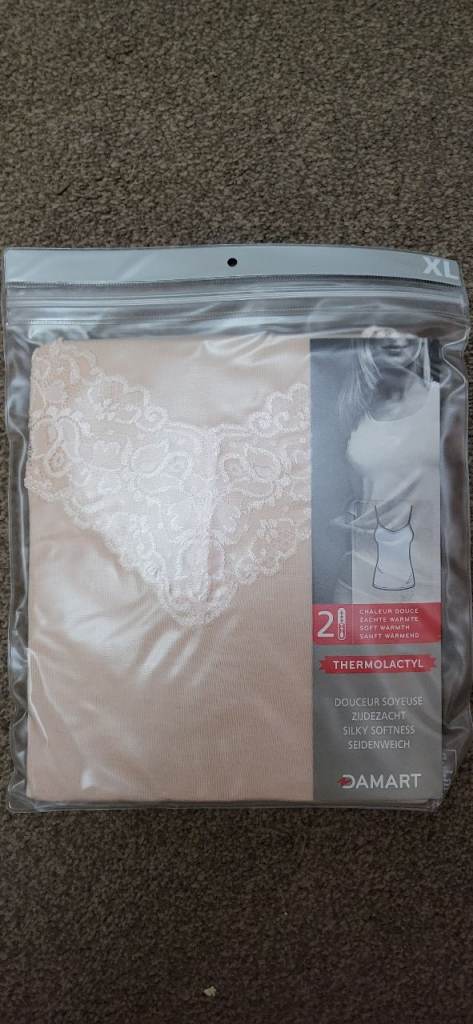 Ladies Damart Camisole Twin Pack XL