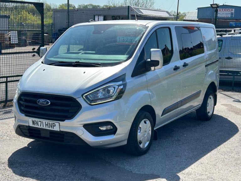 2021 Ford Transit Custom 2.0 EcoBlue 130ps Low Roof D/Cab Trend Van PANEL VAN DIESEL Manual
