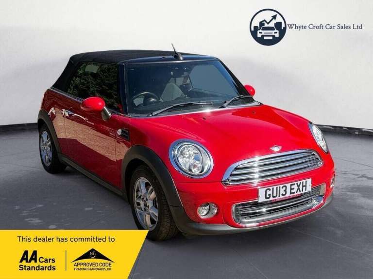 2013 MINI Convertible 1.6 Cooper Auto Euro 5 2dr Convertible Petrol Automatic
